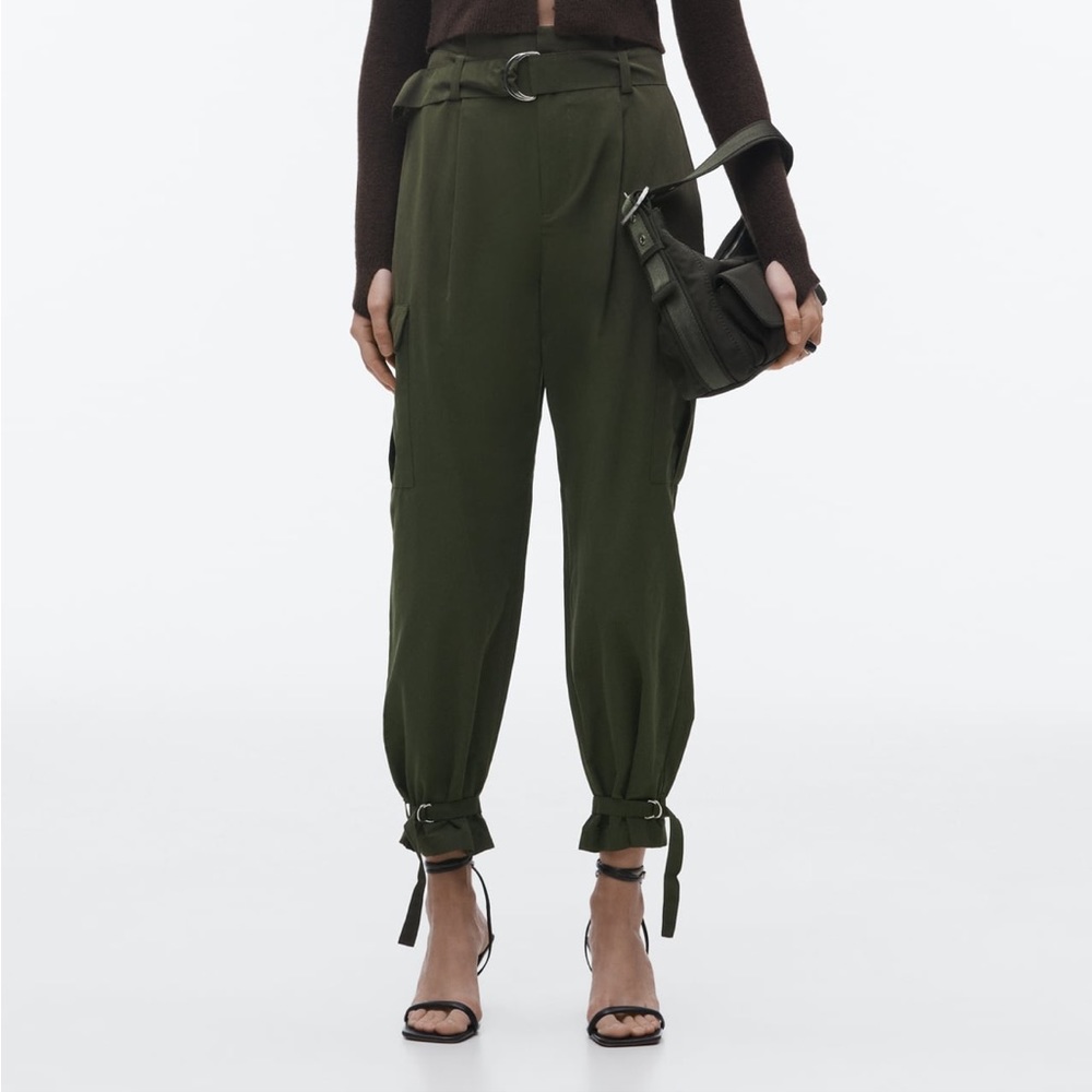 Zara Straight Cargo Pants